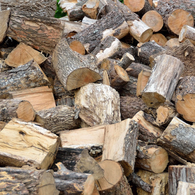 Loose Hardwood per cubic metre.